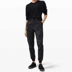 Lululemon Stretch High-Rise Jogger Full Length Camo Deep Coal Multi size 16